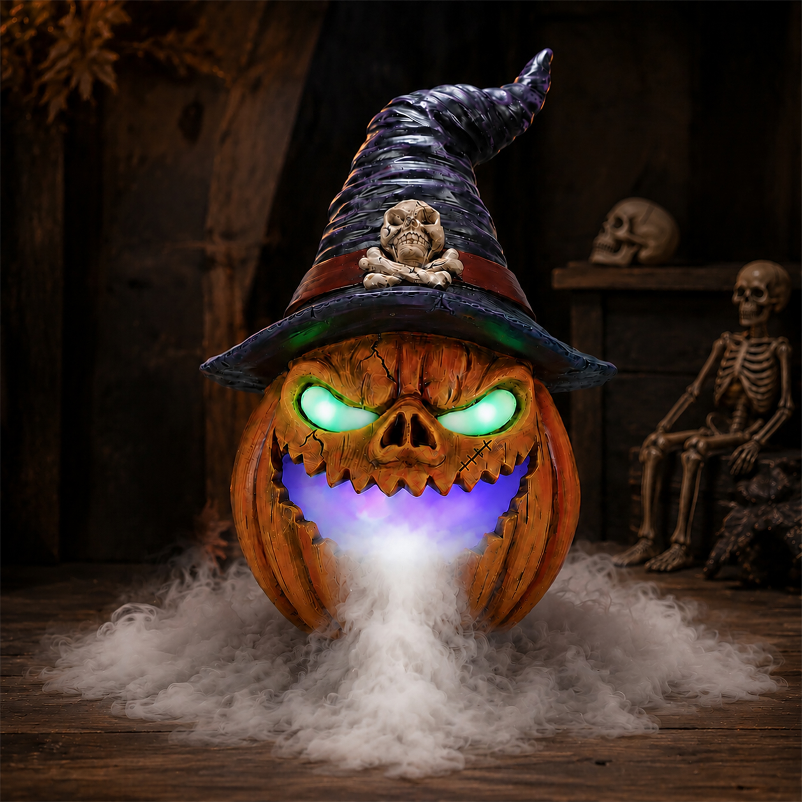 Halloween Jack-O'-Lantern Pumpkin Mist Maker